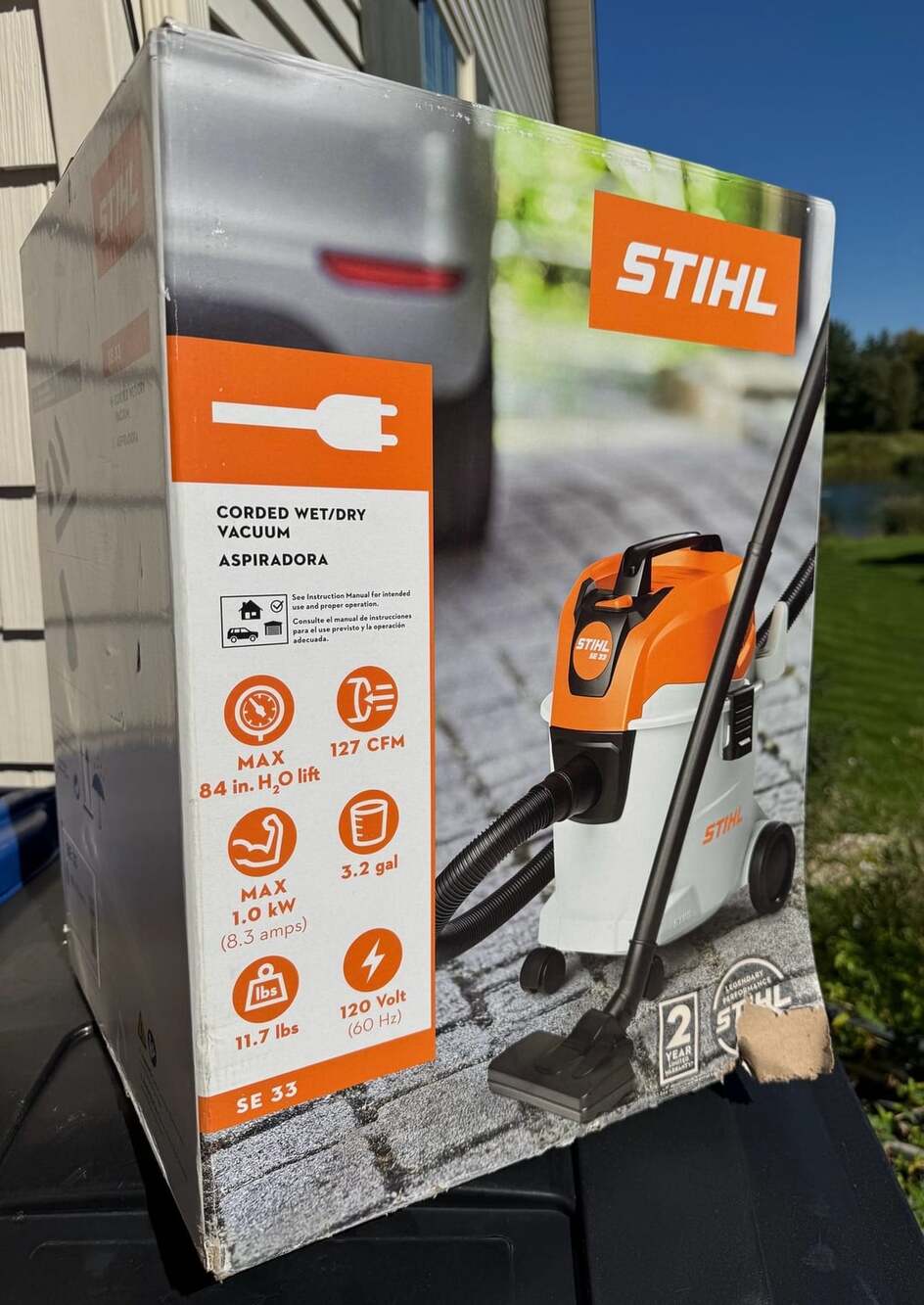 Stihl SE 33 Corded Wet/Dry Vacuum Cleaner
